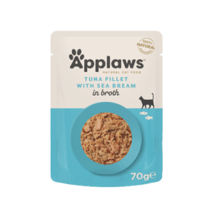 APPLAWS CAT POUCH TUNA SEA BREAM BROTH 70G - Image 1