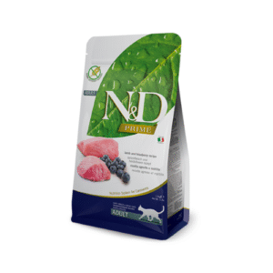 N&D CAT PRIME LAMB BLUEBERRY - Image 1
