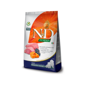 N&D DOG PUMPKIN LAMB BLUEBERRY PUPPY MEDIUM MAXI - Image 1