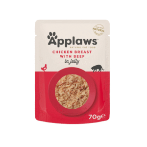 APPLAWS CAT POUCH CHICKEN BEEF JELLY 70G - Image 1