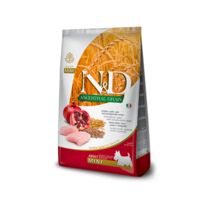N&D DOG ANCESTRAL GRAIN CHICKEN POMEGRANATE ADULT MINI - Image 1