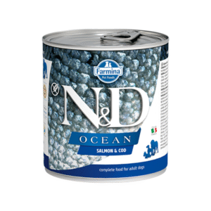 N&D DOG OCEAN SALMON CODFISH 285G - Image 1