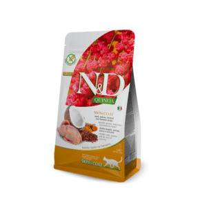 N&D CAT QUINOA QUAIL SKIN & COAT - Image 1
