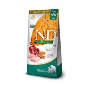 Noformējums bez nosaukuma - 2024-04-05T120402.992 N&D DOG ANCESTRAL GRAIN SELECTION CHICKEN POMEGRANATE ADULT MEDIUM MAXI - Image 1