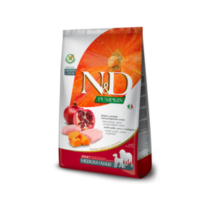 N&D DOG PUMPKIN CHICKEN POMEGRANATE ADULT MEDIUM MAXI - Image 1