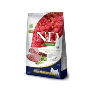 N&D DOG QUINOA LAMB BROCCOLI WEIGHT MANAGEMENT ADULT MINI - Image 1