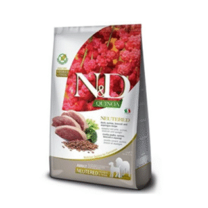 N&D DOG QUINOA DUCK BROCCOLI ASPARAGUS NEUTERED ADULT MEDIUM MAXI - Image 1