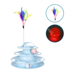 ROTAĻLIETA ŠĶĪVIS KAĶĒNIEM LED - Image 1