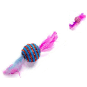 ROTAĻLIETA RAIBA BUMBIŅA KAĶIEM - Image 1