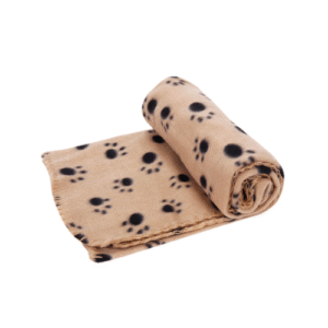 PLEDS BRŪNS AR ĶEPĀM - Image 1