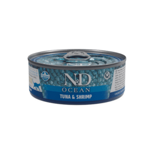 N&D CAT OCEAN TUNA SHRIMP 70G - Image 1