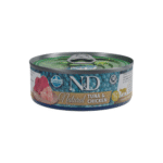 N&D CAT NATURAL TUNA CHICKEN 140g