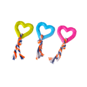 ROTAĻLIETA GUMIJAS SIRDS AR STRIĶI - Image 1