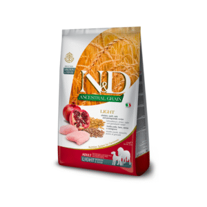 N&D DOG ANCESTRAL GRAIN CHICKEN POMEGRANATE LIGHT ADULT MEDIUM MAXI - Image 1