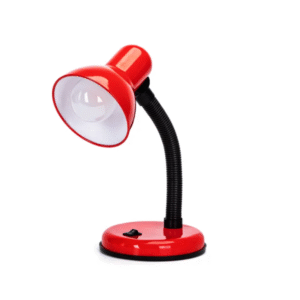 LAMPA GALDA METĀLA SARKANA 60W - Image 1