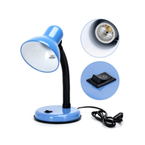 LAMPA GALDA METĀLA ZILA 60W - Image 1