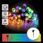 VIRTENE SOLAR BURBUĻI COLOR 10M