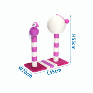 NAGU ASINĀMAIS PINK BIRD SHAPED - Image 1