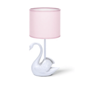GALDA LAMPA WHITE/PINK SWAN - Image 1