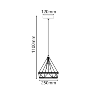 LAMPA GRIESTU PIRAMĪDA - Image 2