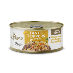 APPLAWS DOG TASTE TOPPERS CHICKEN & VEGETABLES BROTH 156G - Image 1