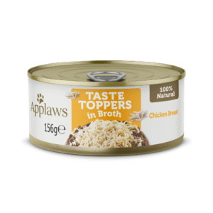 APPLAWS DOG TASTE TOPPERS CHICKEN BROTH 156G - Image 1