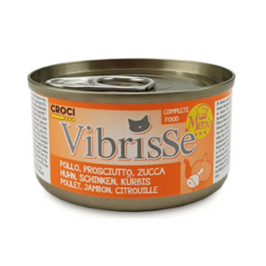 VIBRISSE CAT TIN TUNA & CHICKEN & PUMPKIN MENU 70G - Image 1