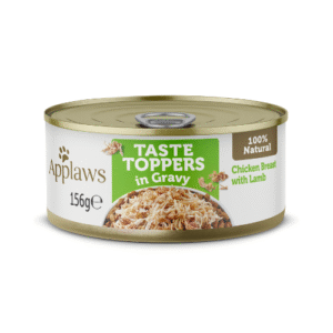 APPLAWS DOG TASTE TOPPERS CHICKEN & LAMB GRAVY 156G - Image 1