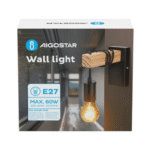 LAMPA SIENAS WOOD&BLACK - Image 2