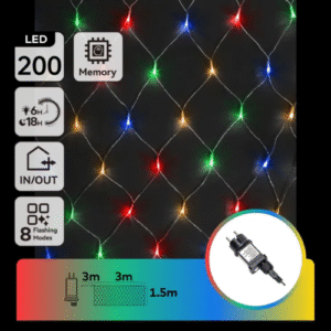 VIRTENE TĪKLS COLOR 3x1.5M - Image 1