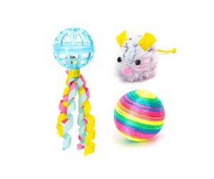 ROTAĻLIETU KOMPLEKTS KAĶIEM SPILGTS - Image 1