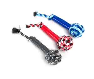 ROTAĻLIETA VIRVES BUMBA AR ZOBU TĪRĀMO - Image 1