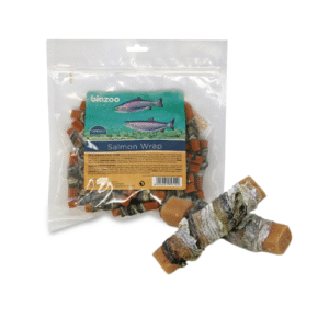 Noformējums bez nosaukuma - 2026-01-26T141320.384 KĀRUMS SUŅIEM SALMON WRAP 500G - Image 1