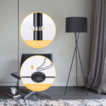 LAMPA GRĪDAS METĀLA - Image 2