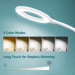 LAMPA LED GALDA DAUDZFUNCIONĀLĀ BALTA - Image 3