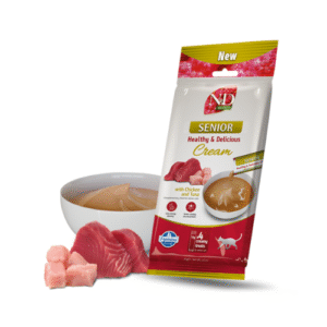 Noformējums bez nosaukuma - 2026-06-01T122808.701 N&D CAT CREAMY QUINOA CHICKEN & TUNA SENIOR 60G N4 - Image 1