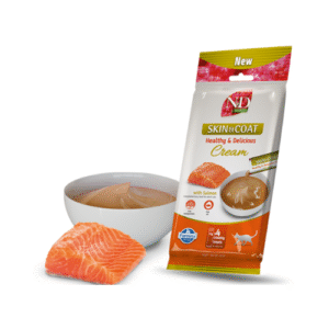 Noformējums bez nosaukuma - 2026-06-01T124314.191 N&D CAT CREAMY QUINOA SKIN & COAT SALMON 60G N4 - Image 1