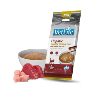 VET LIFE CAT CREAMY HEPATIC CHICKEN & TUNA 60G N4 - Image 1