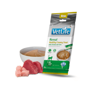 Noformējums bez nosaukuma - 2026-06-01T153637.136 VET LIFE CAT CREAMY RENAL CHICKEN & TUNA 60G N4 - Image 1
